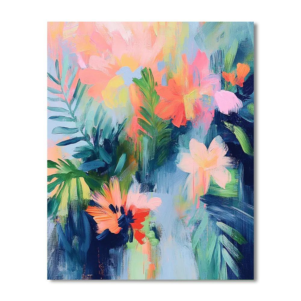 Frida Kahlo Inspired Transcendental Harmony Of Nature  Paint By Numbers Art