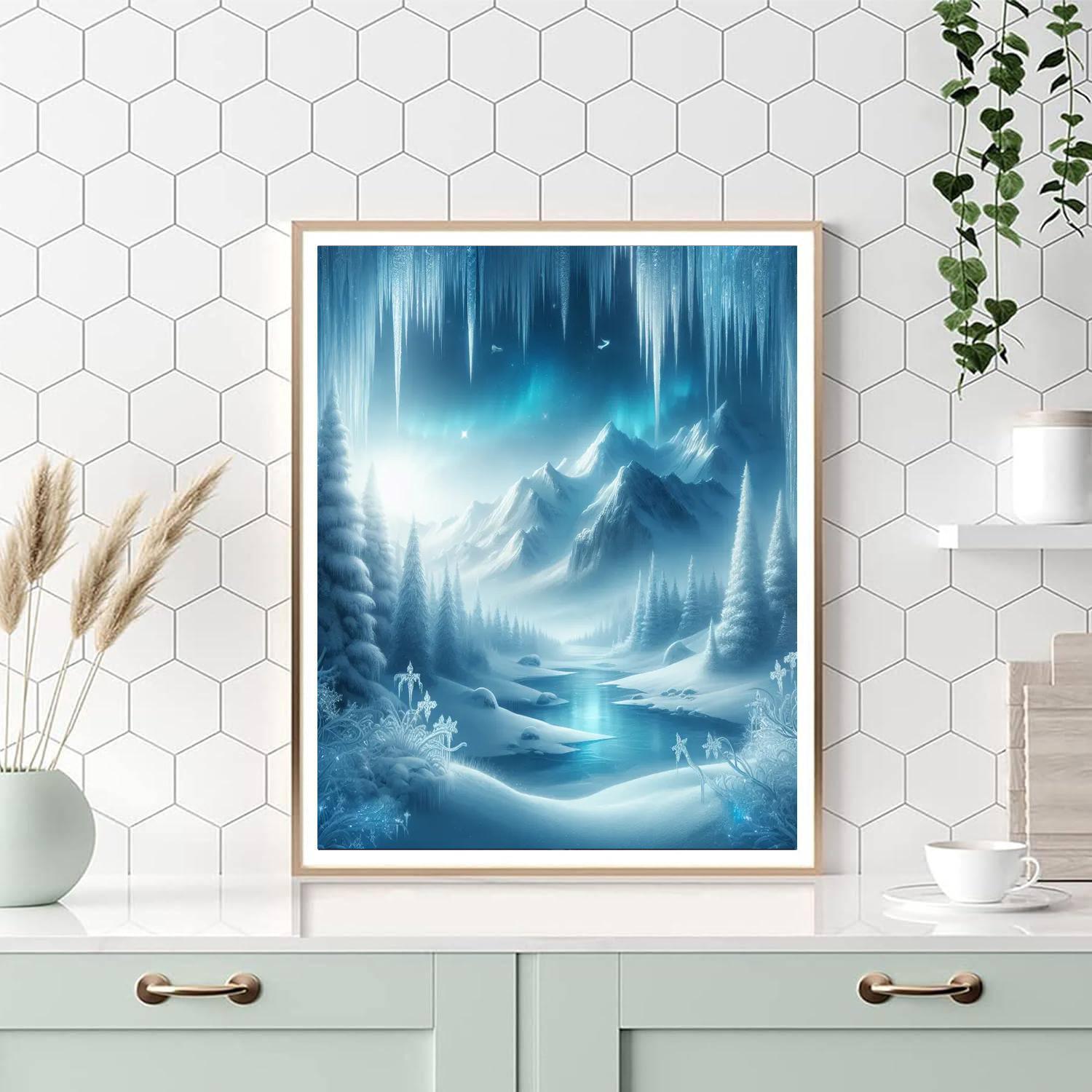Frozen Winter Wonder Paint By Number