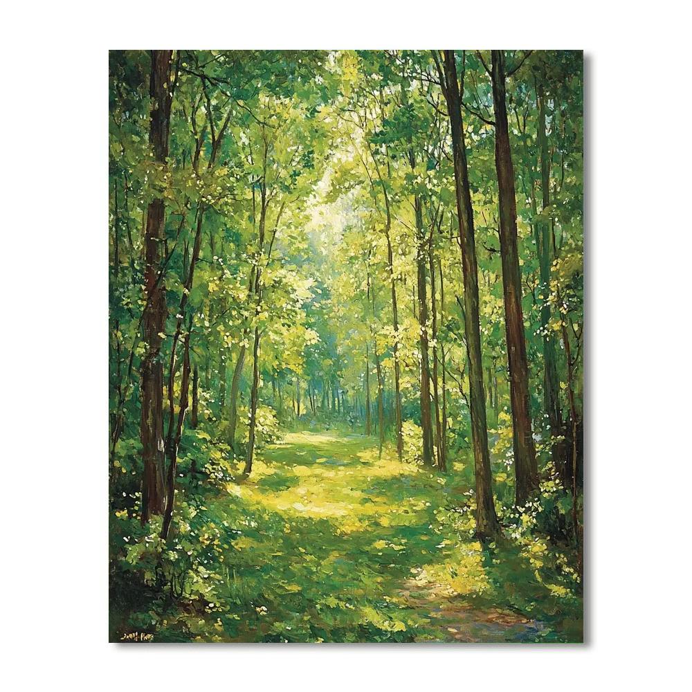 Claude Monet Inspired Enchanted Wilderness Retreat  Paint By Numbers