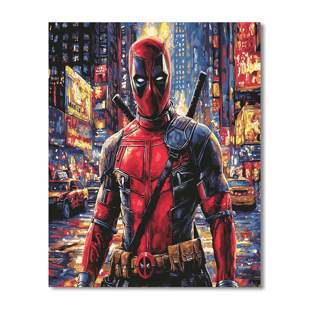 Ryan Reynolds: Humor And Heroics Beyond Deadpool Painting Number Kit