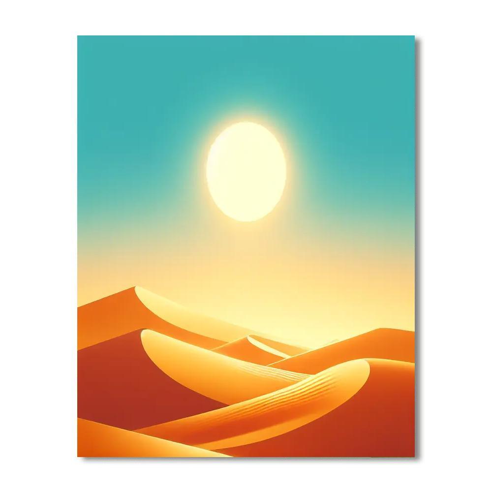 Amber Dunes Paint By Numbers Kits