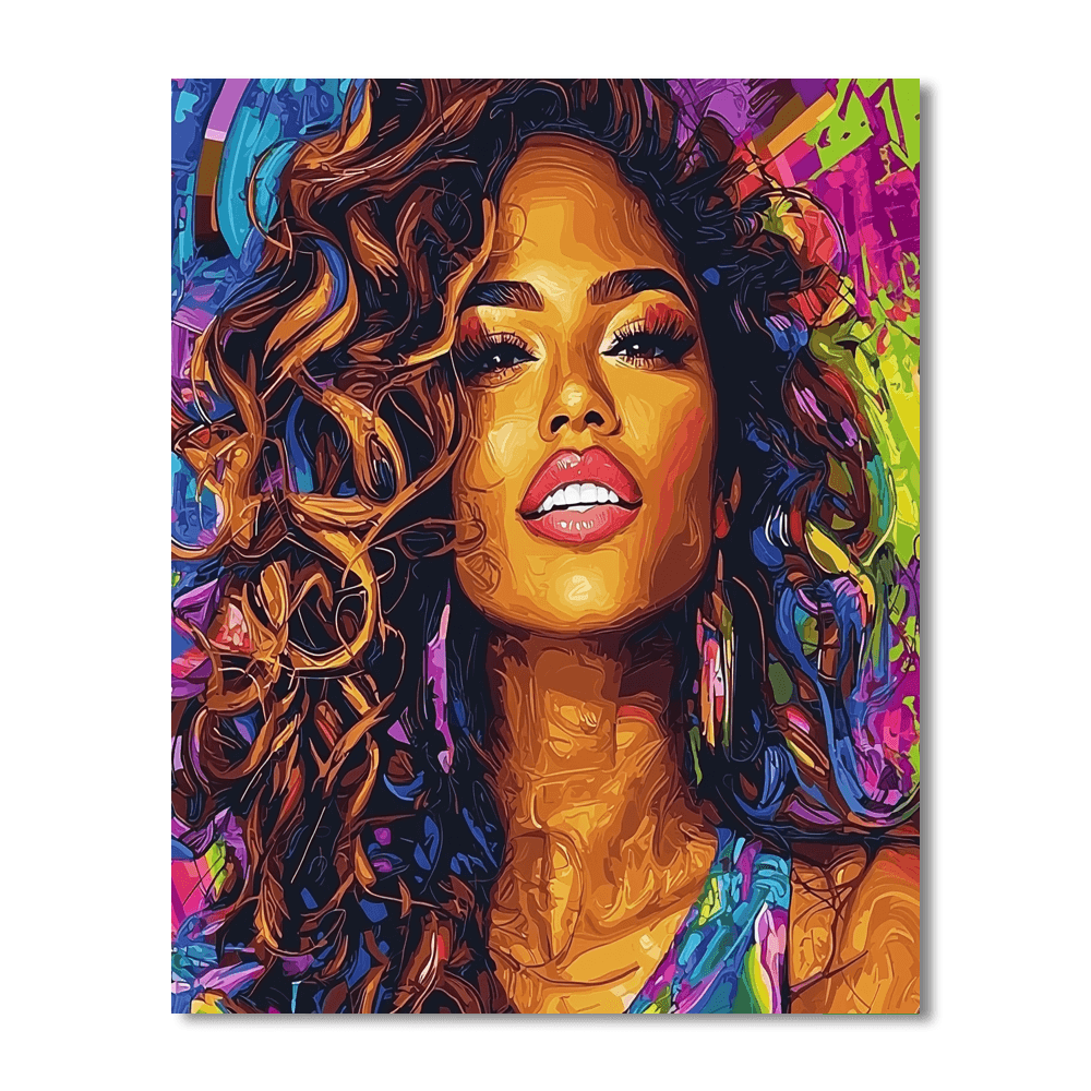 Zendaya: The Rising Star With Unmatched Grace Painting By Numbers Kit