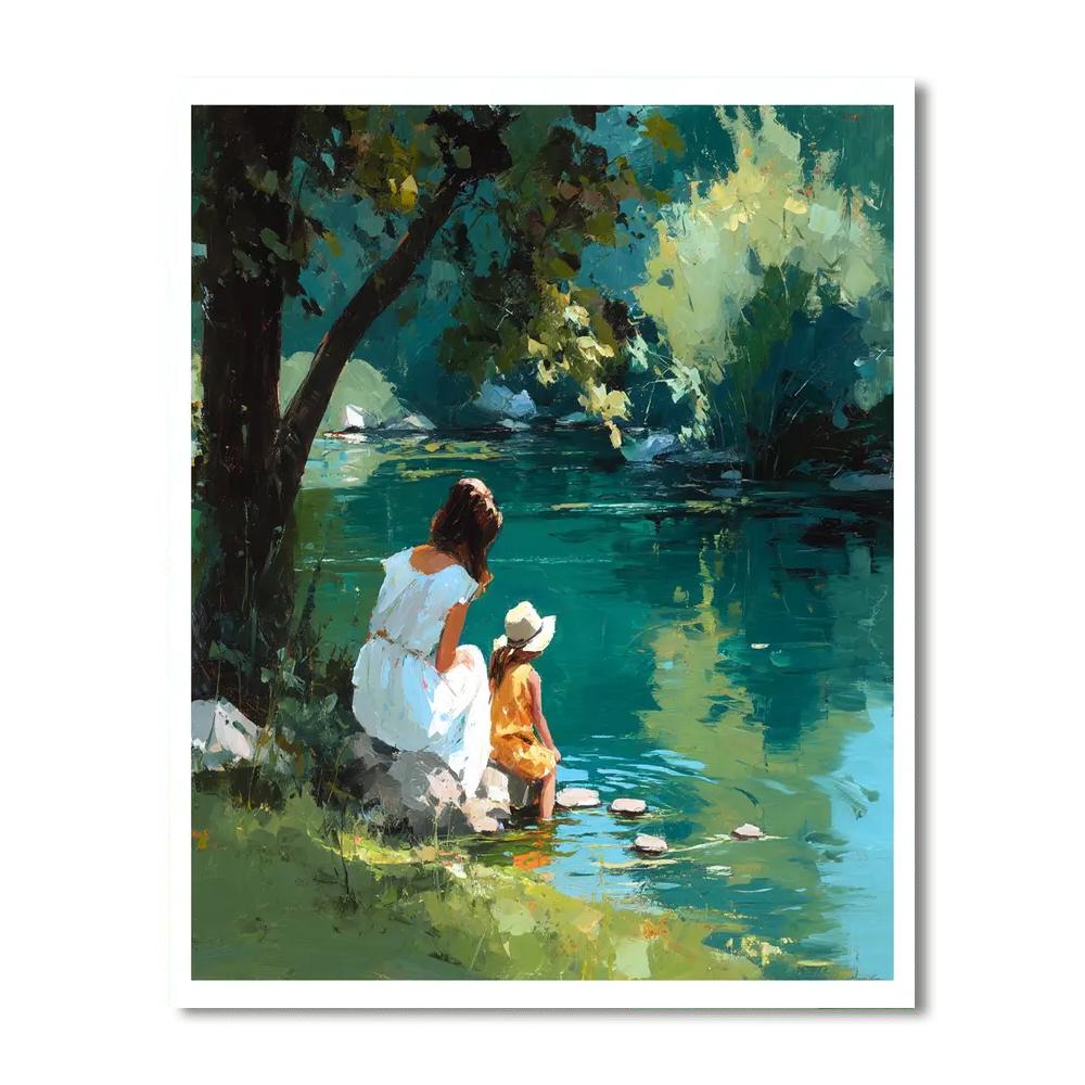 Quiet Creekside Paint By Numbers Kits