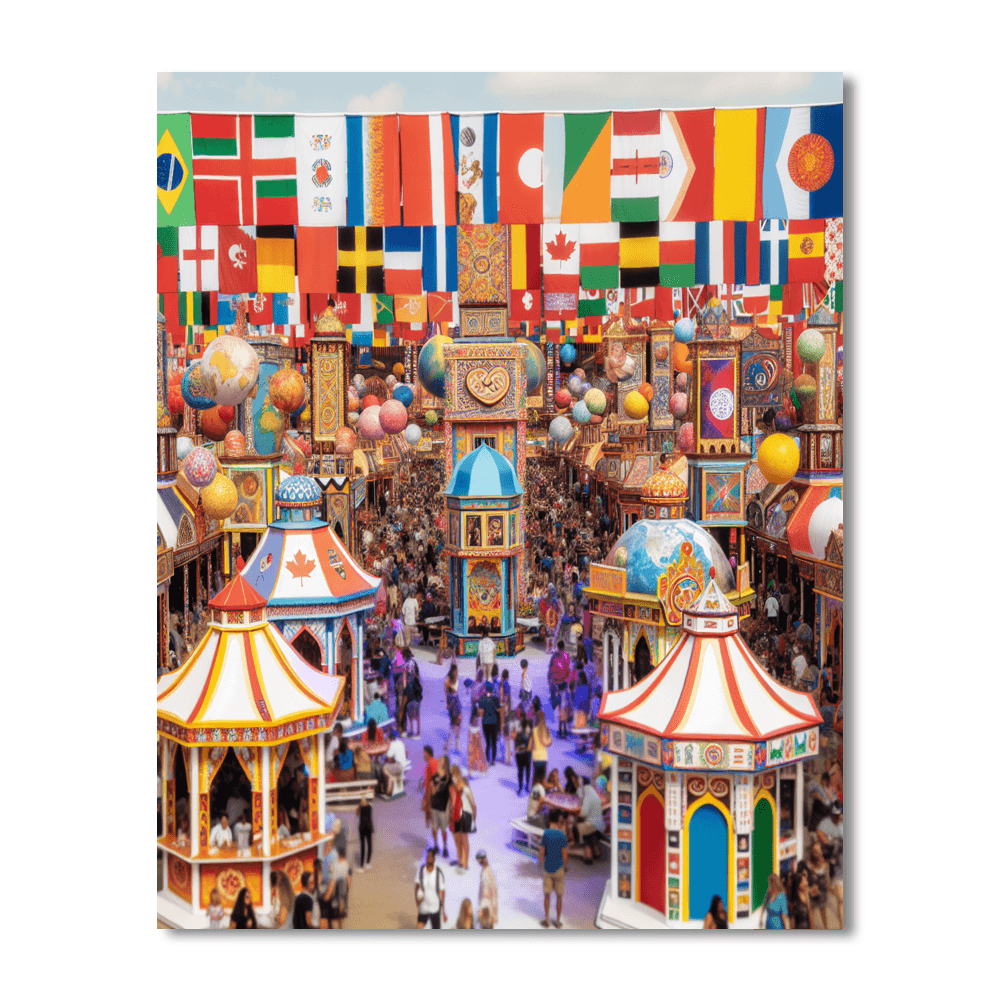 Carabram Festival - Brampton, Canada Paint By Number