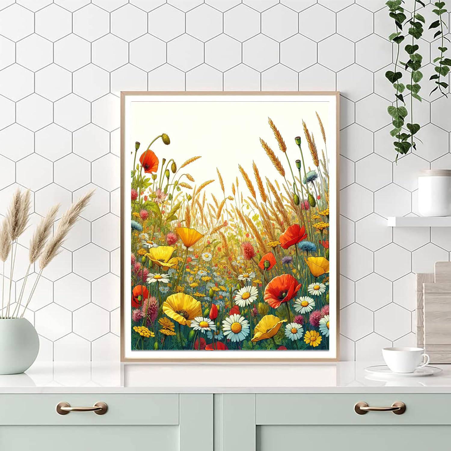 Euphoric Summer Fields Paint By Color