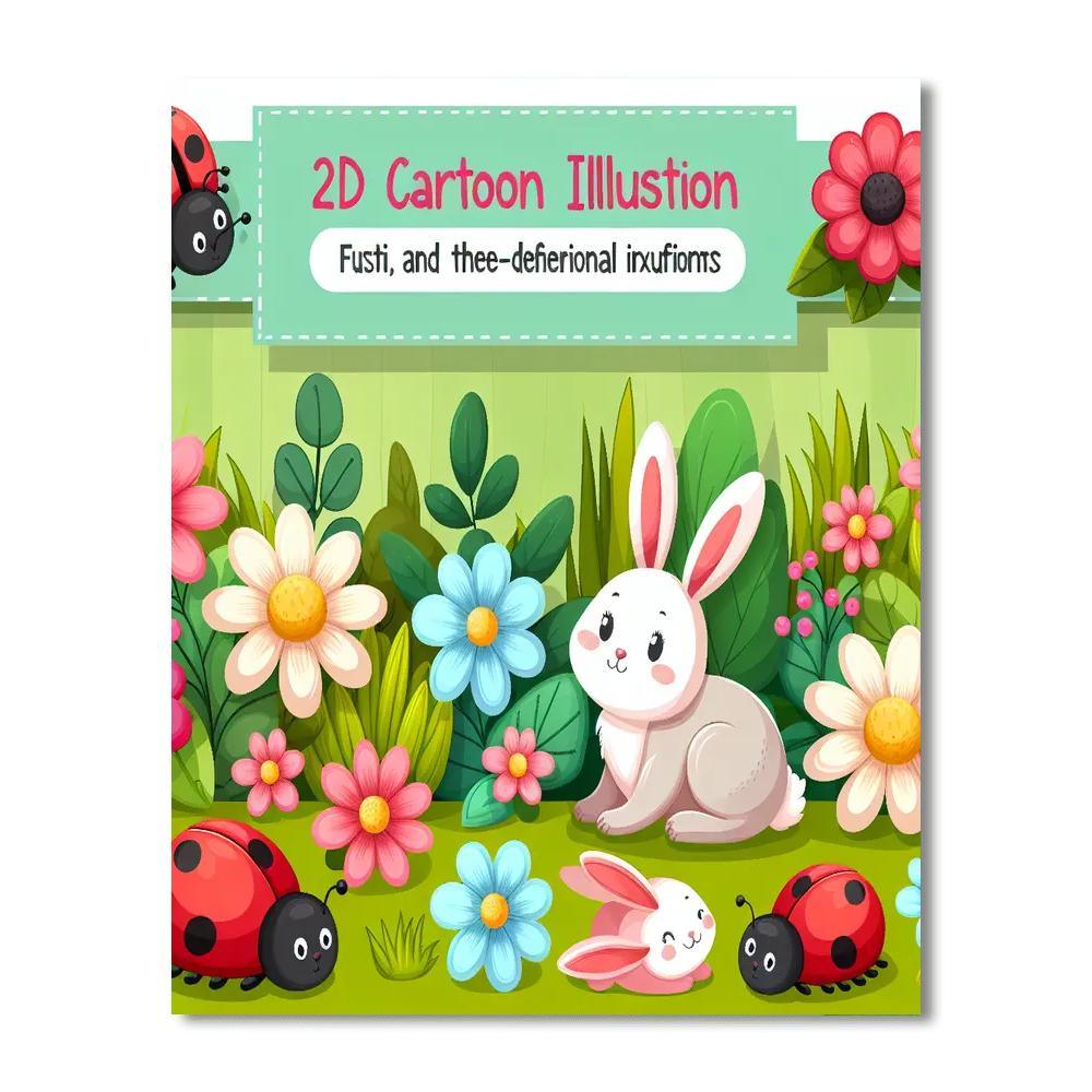 Cute Garden Friends Paint By Number