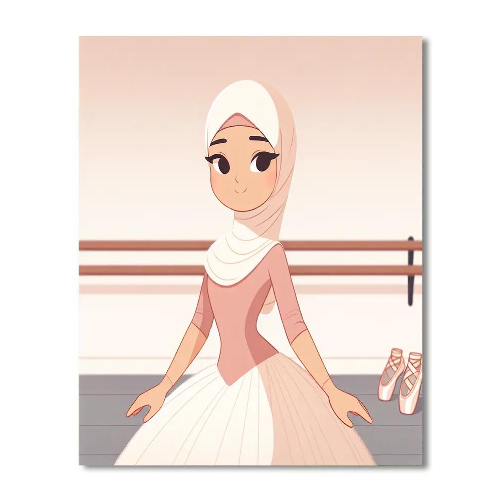 Ballet Dance Recital Paint By Color