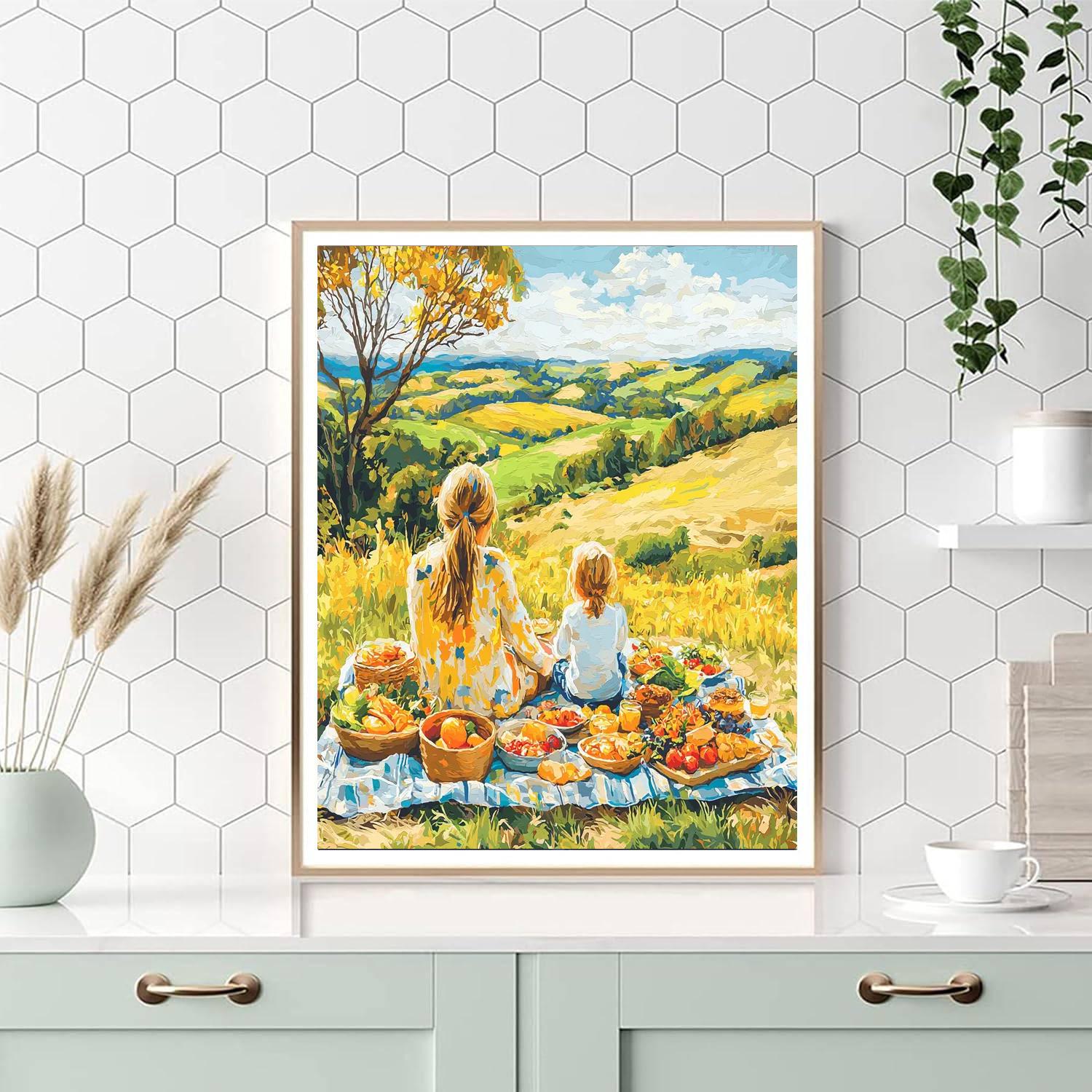 Picnic In The Sun Paint By Number