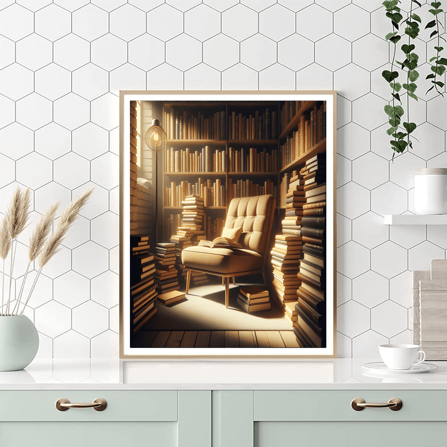 Book Haven Paint By Numbers Art