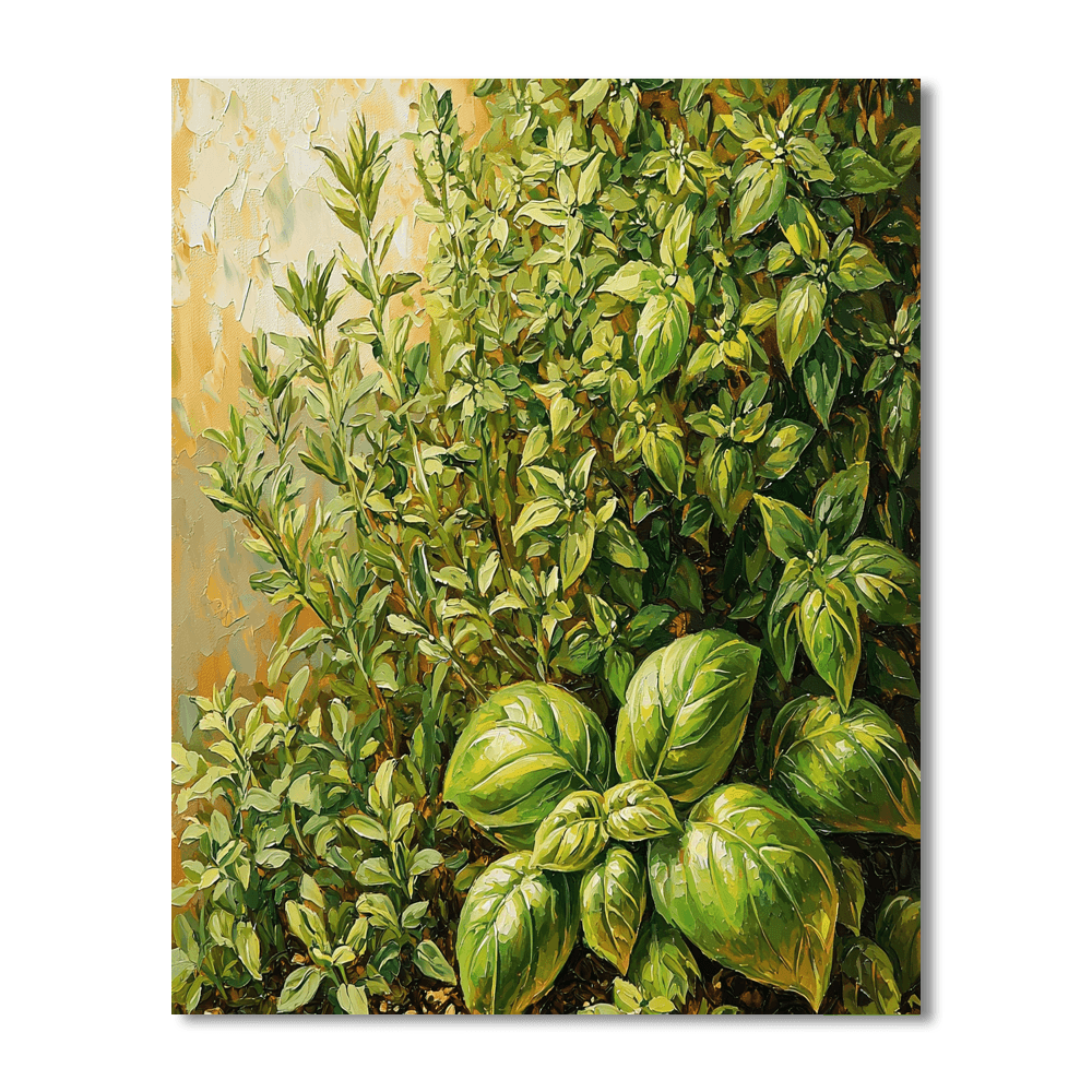 Pierre-Joseph Redouté Inspired Culinary Palette  Paint By Numbers Kits