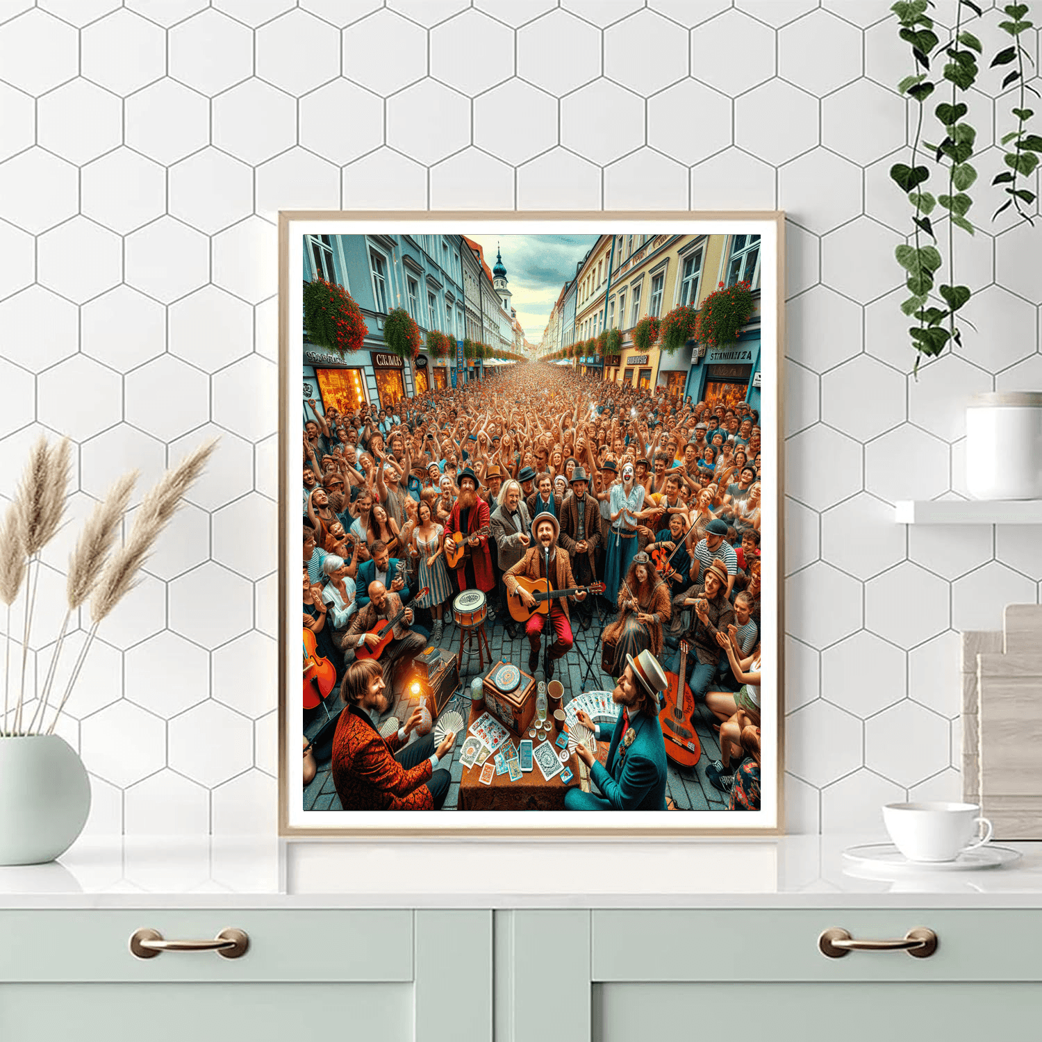 The Edinburgh Festival Fringe Number Painting