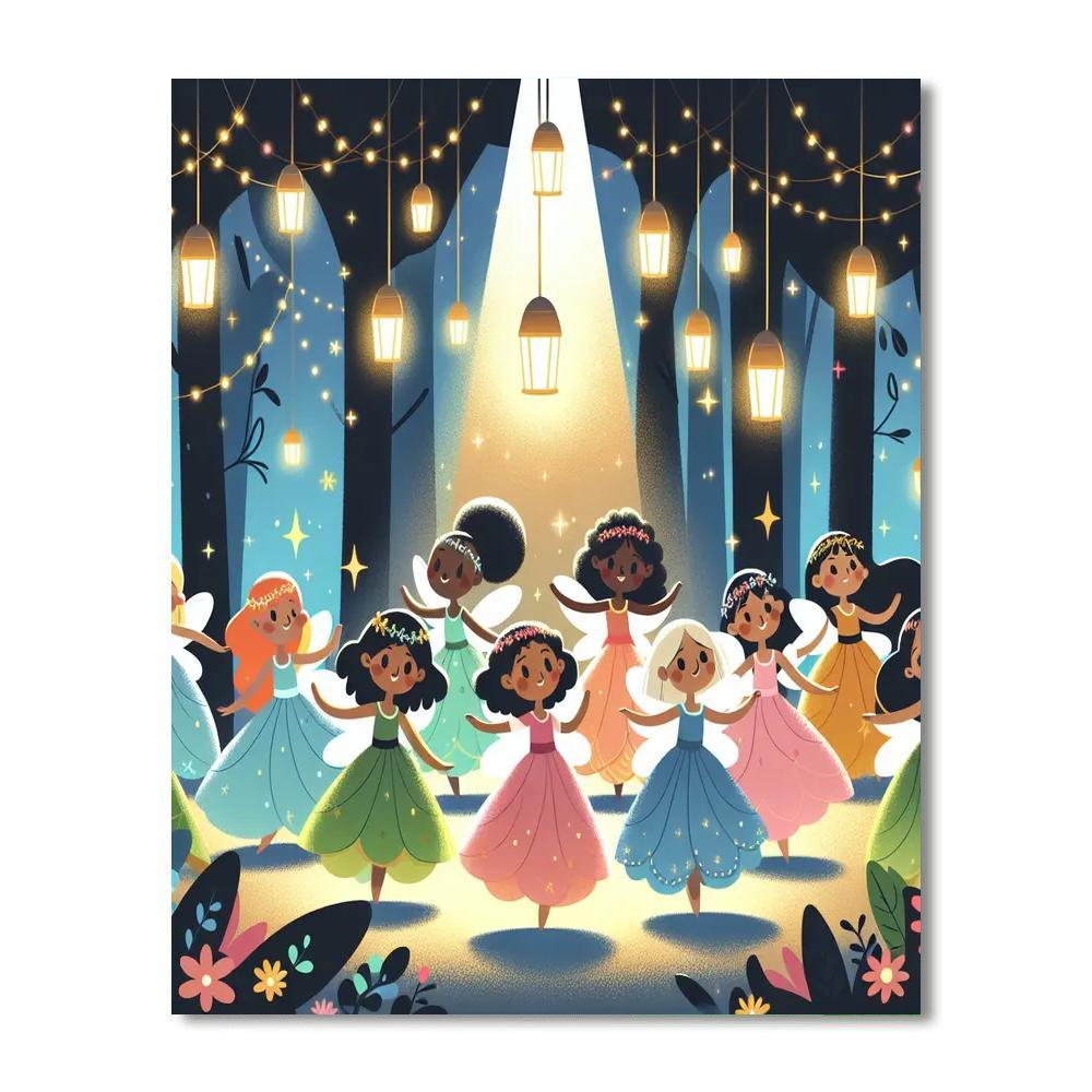 Royal Fairy Ball Paint By Numbers Kits