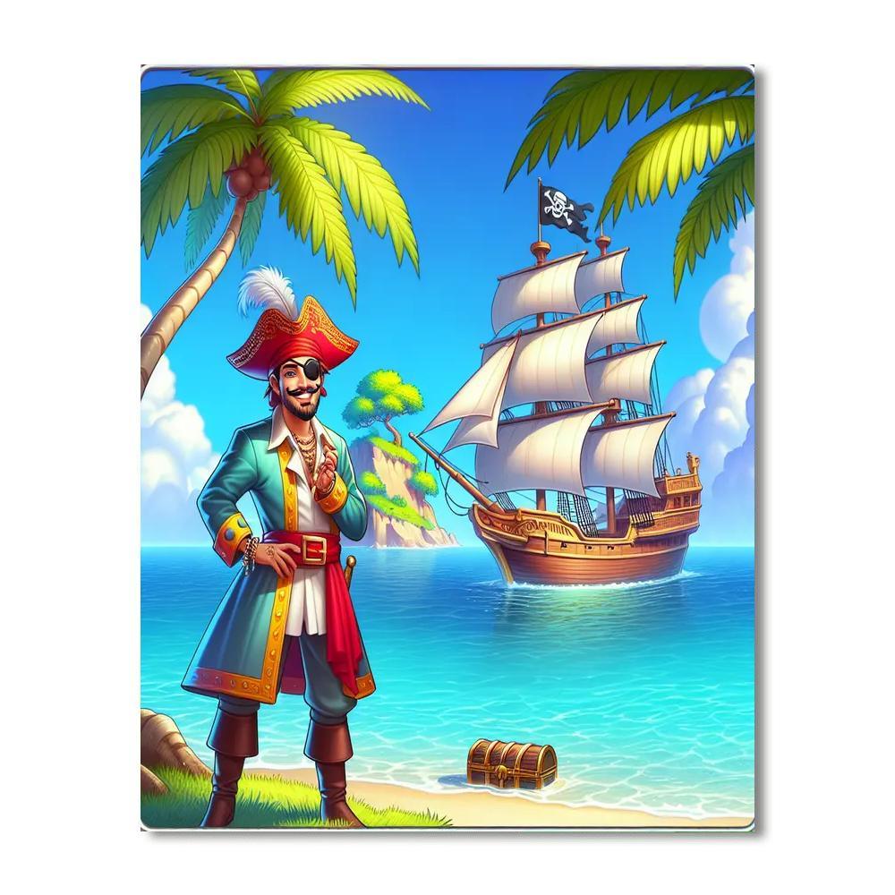 Courageous Pirate Voyage Numbered Painting Kits
