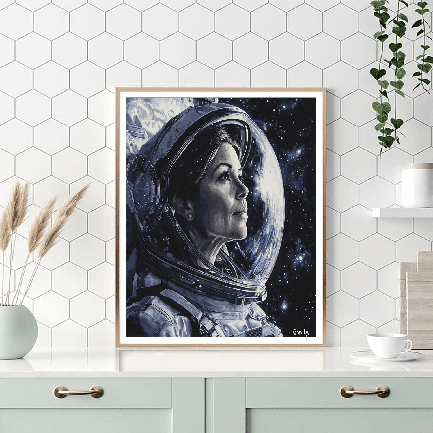 Sandra Bullock: Gravity-defying Grace Painting Number Kit