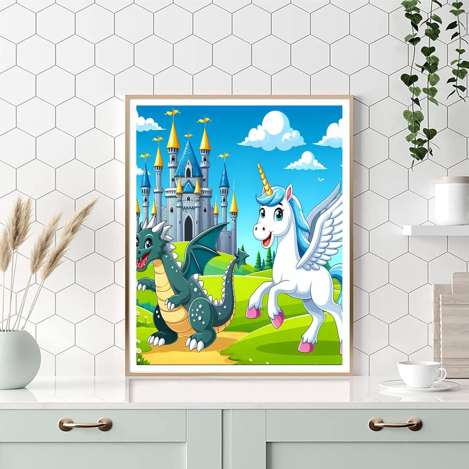 Magical Kingdom Of Dreams Numbered Painting Kits