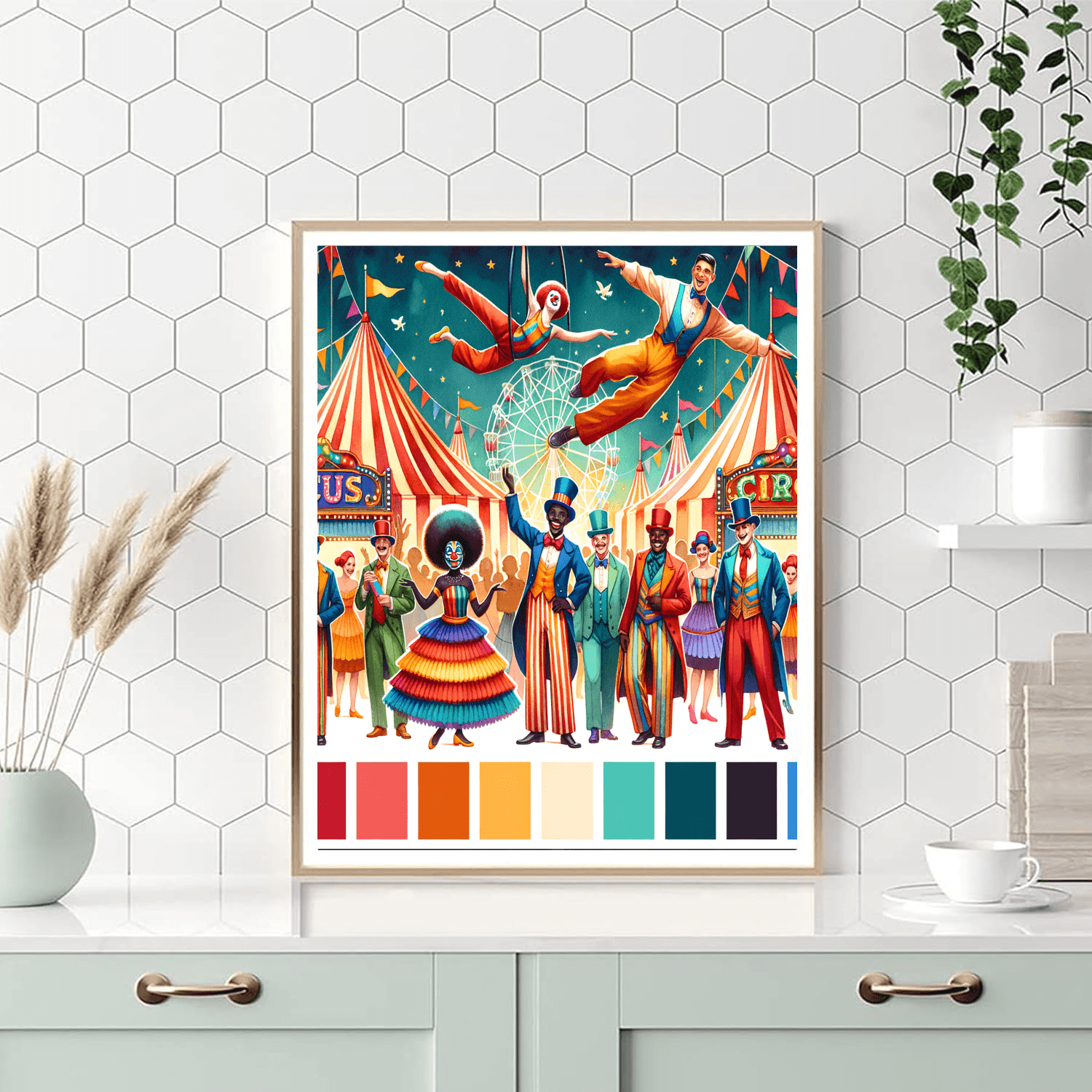 Magical Circus Fun Paint By Numbers Kits