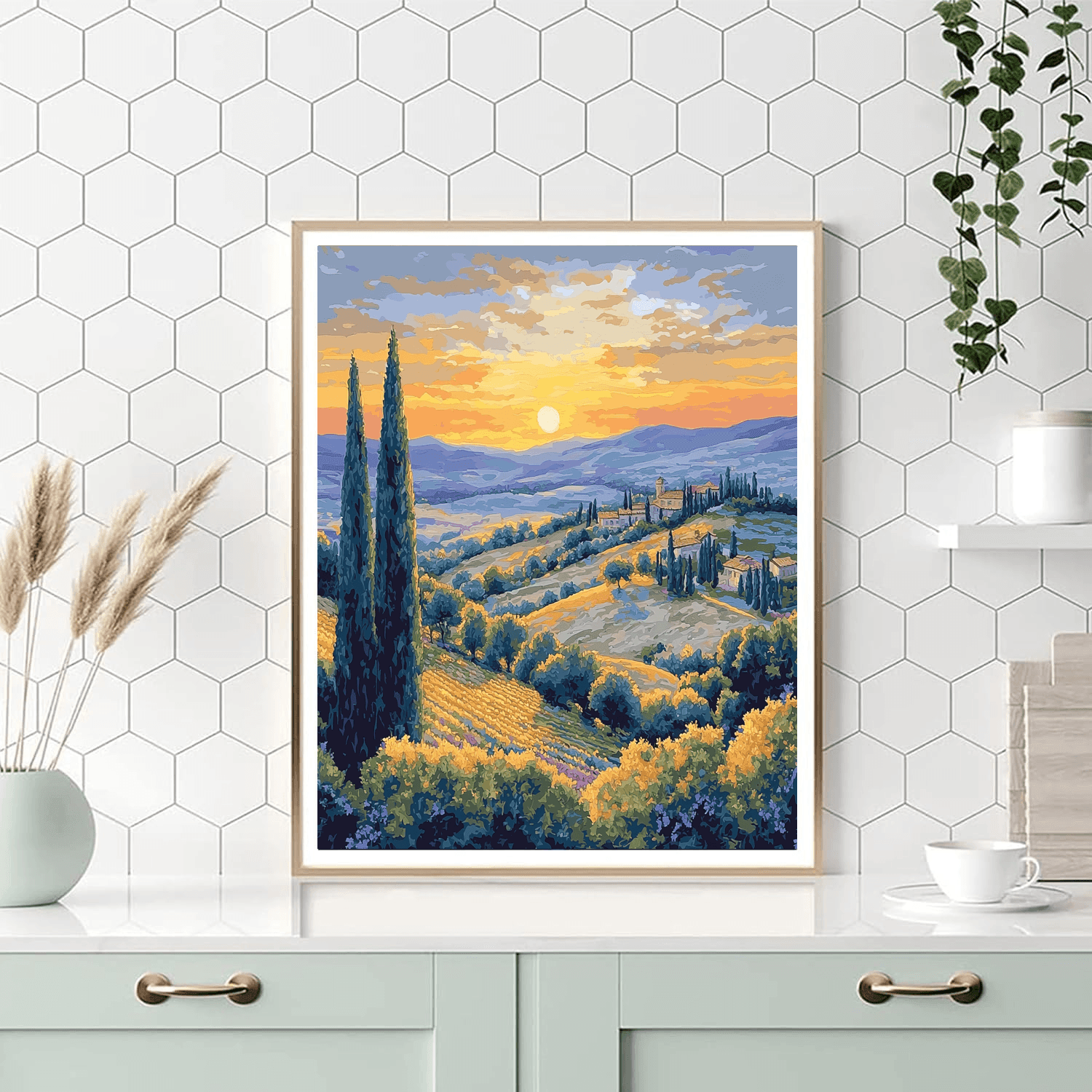 Raphael Inspired Neo-Classical Dawn  Paint By Numbers Kits