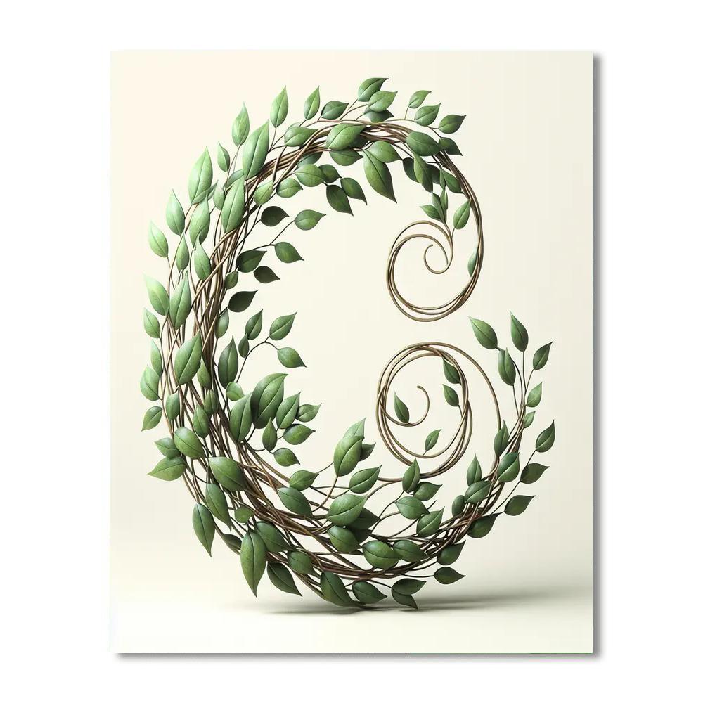 Verdant Vale Sculpture Paint By Number