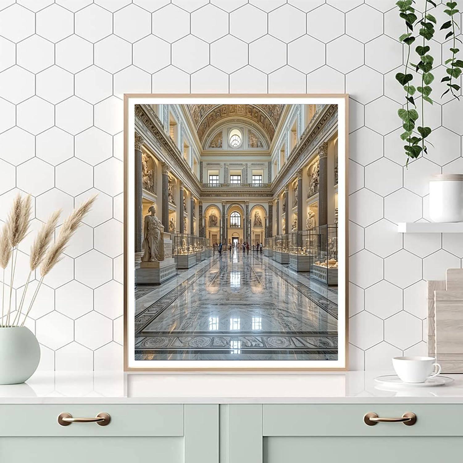 Naples National Archaeological Museum Painting Number Kit