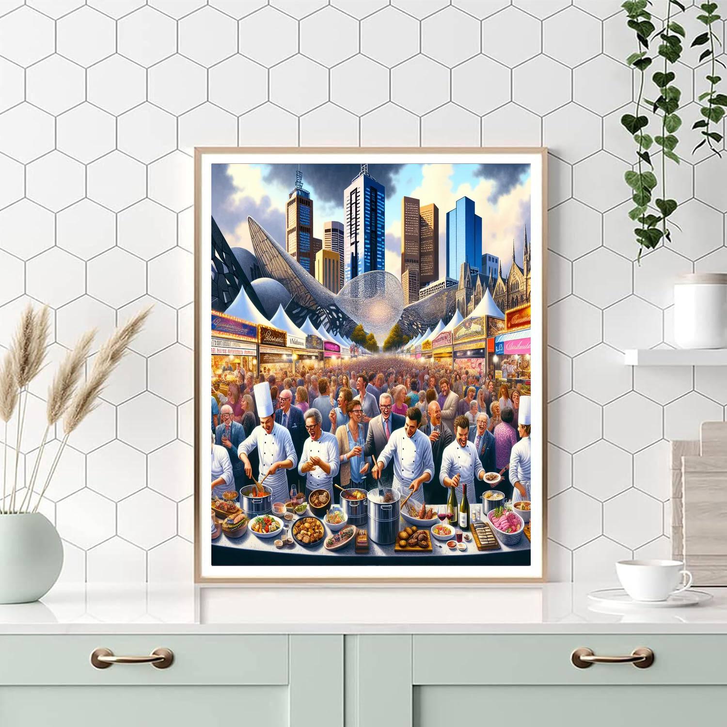 Melbourne Food And Wine Festival - Melbourne, Australia Paint By Numbers