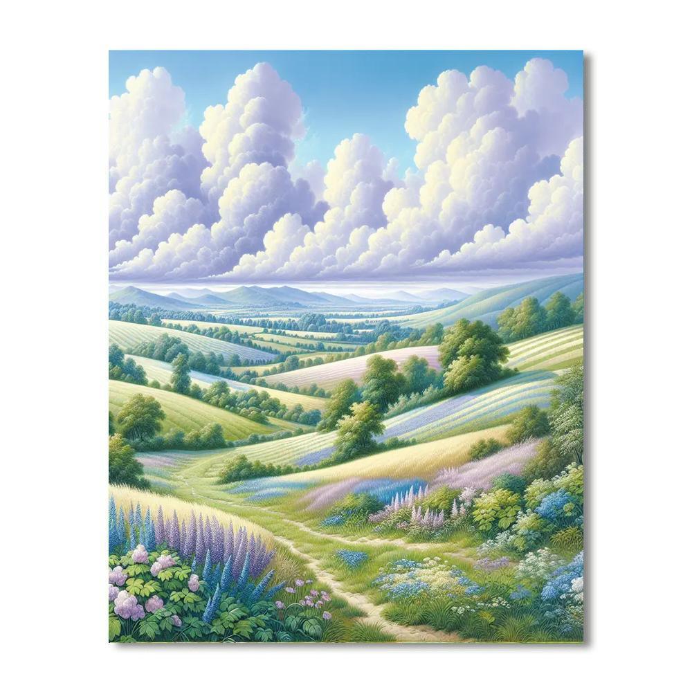 Dreamy Landscape Adventure Numbered Painting Kits
