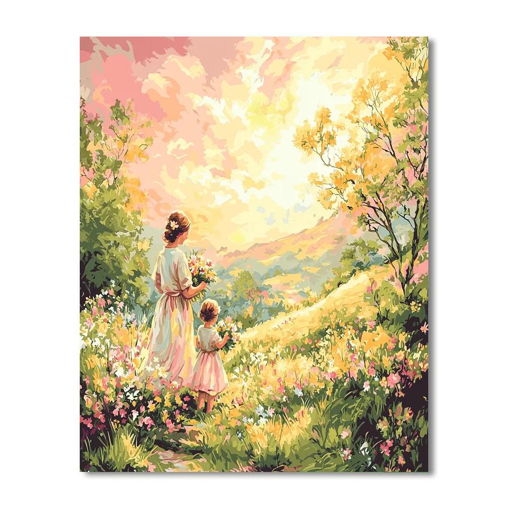 Blissful Meadow Morning Paint By Numbers Kits