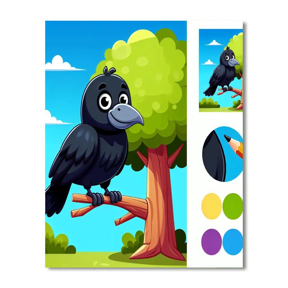 Clever Crow DIY Paint By Numbers