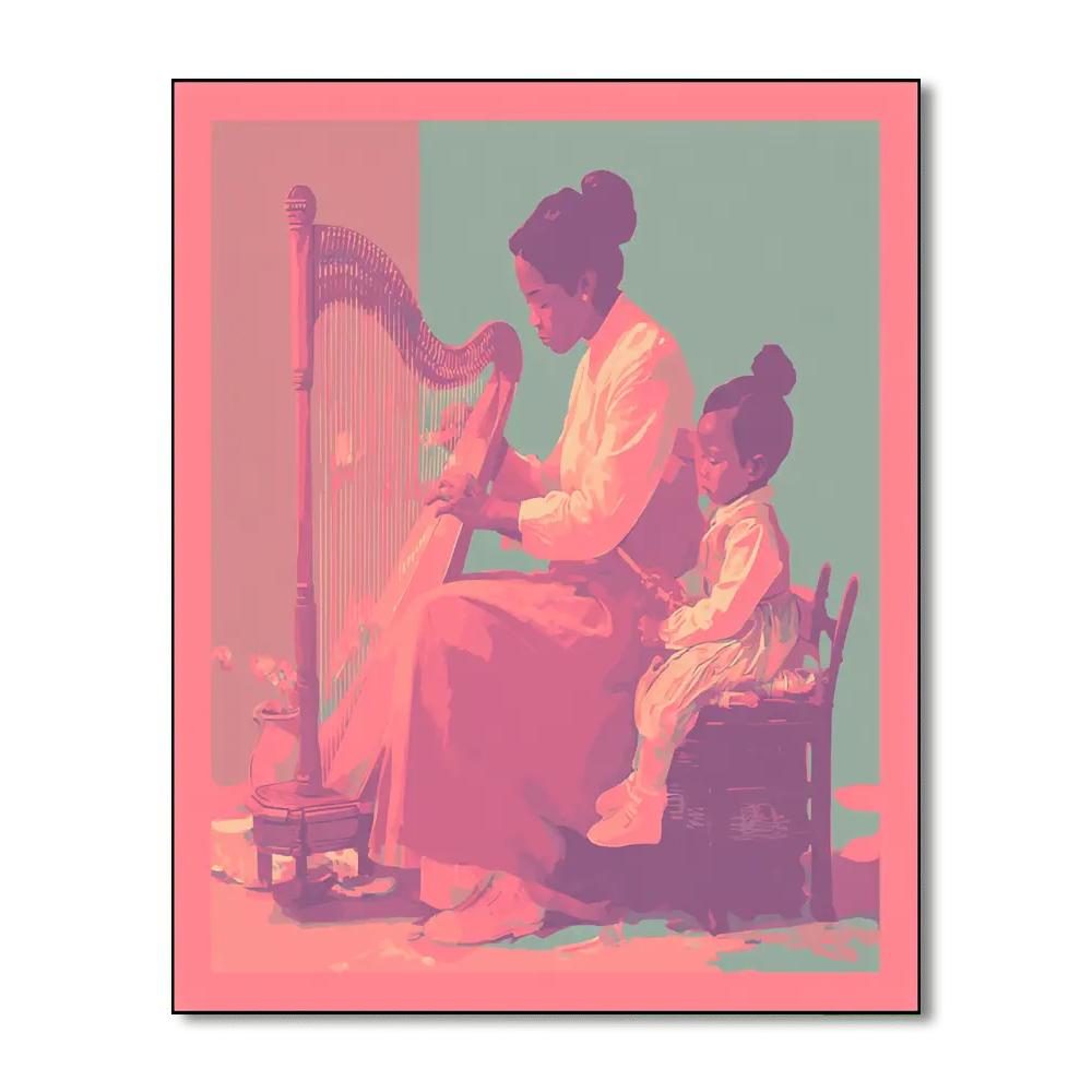 Serenade Of Hearts Paint By Numbers Kits