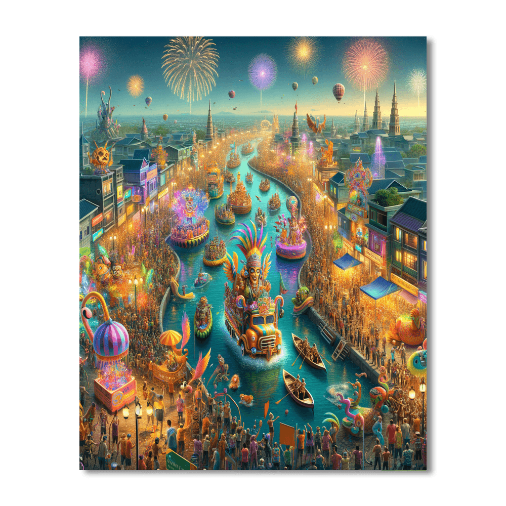 Moomba Festival - Australia Paint By Color