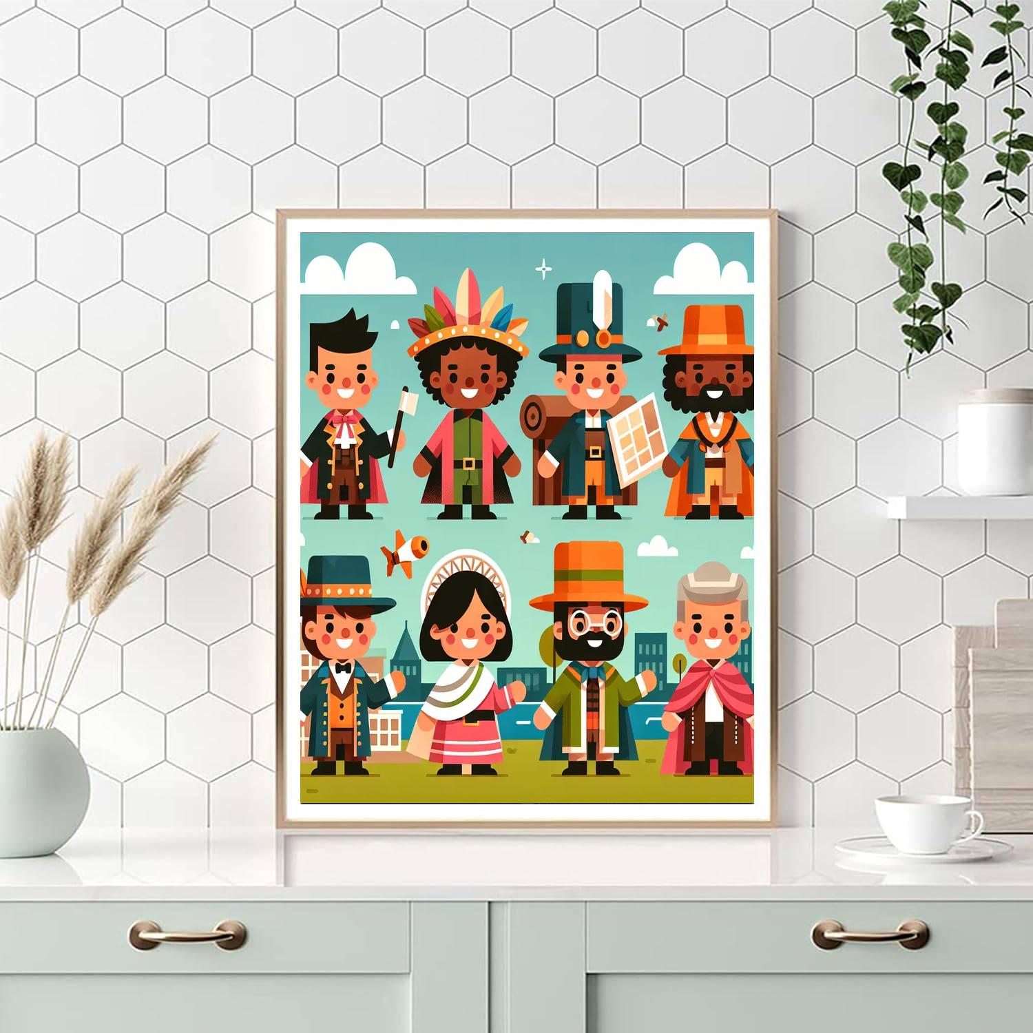 Heroes Of History Paint By Numbers