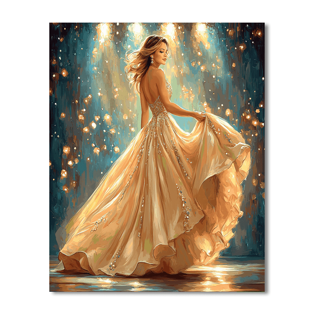 Emma Stone: Dancing To Stardom Paint By Number