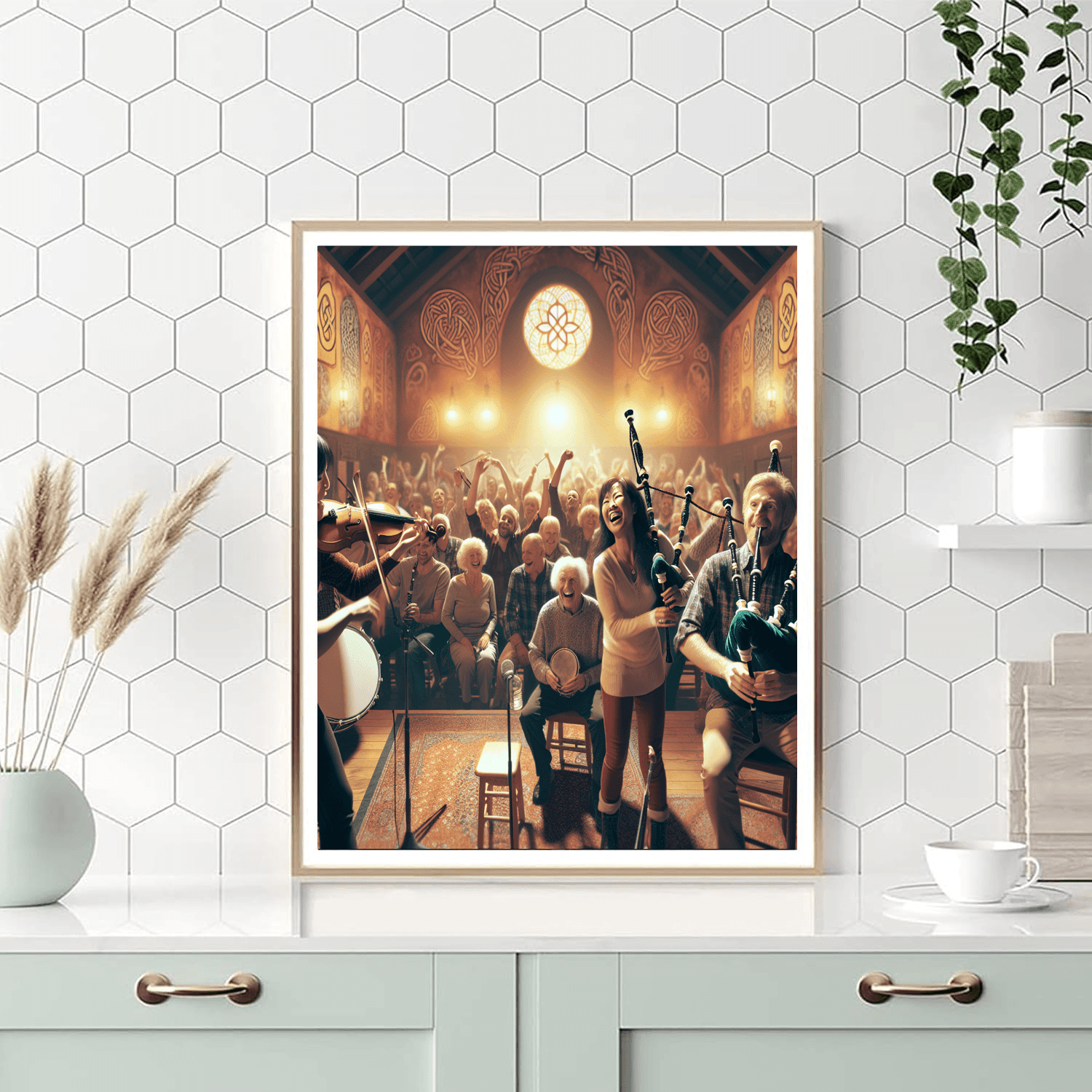 Celtic Connections - Glasgow Paint By Numbers Art