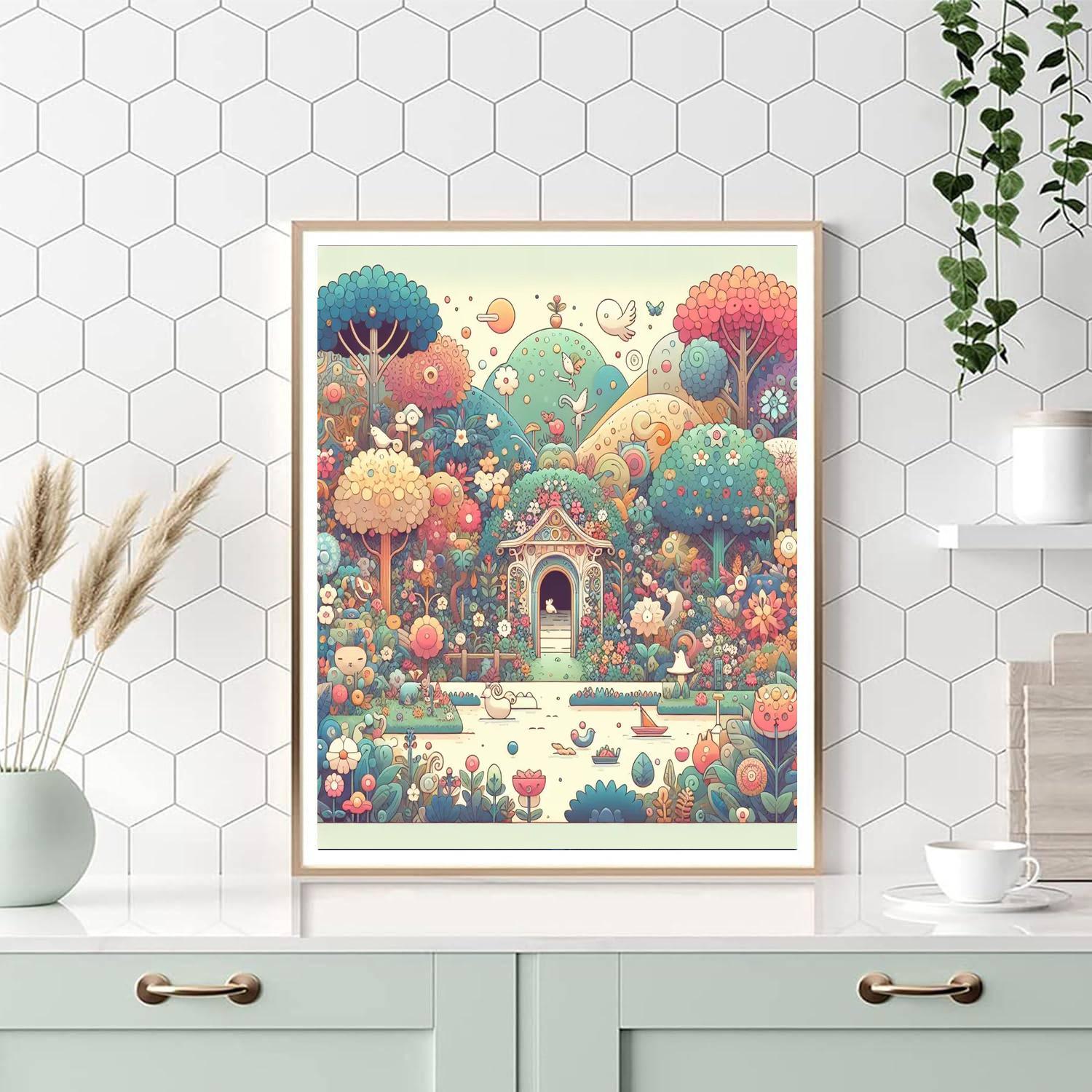 Secret Garden Symphony Paint By Color