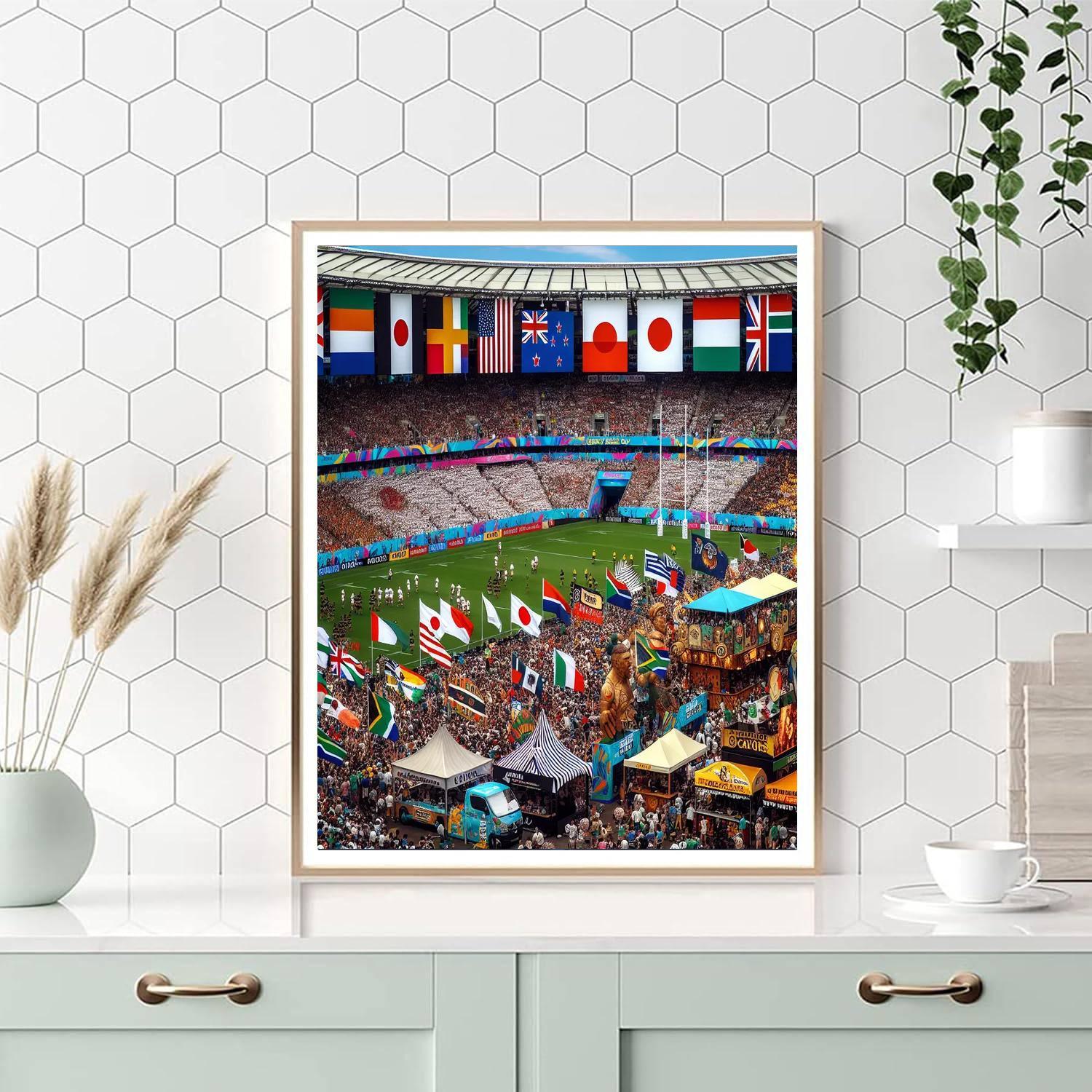Rugby World Cup - Various Paint By Numbers Kits