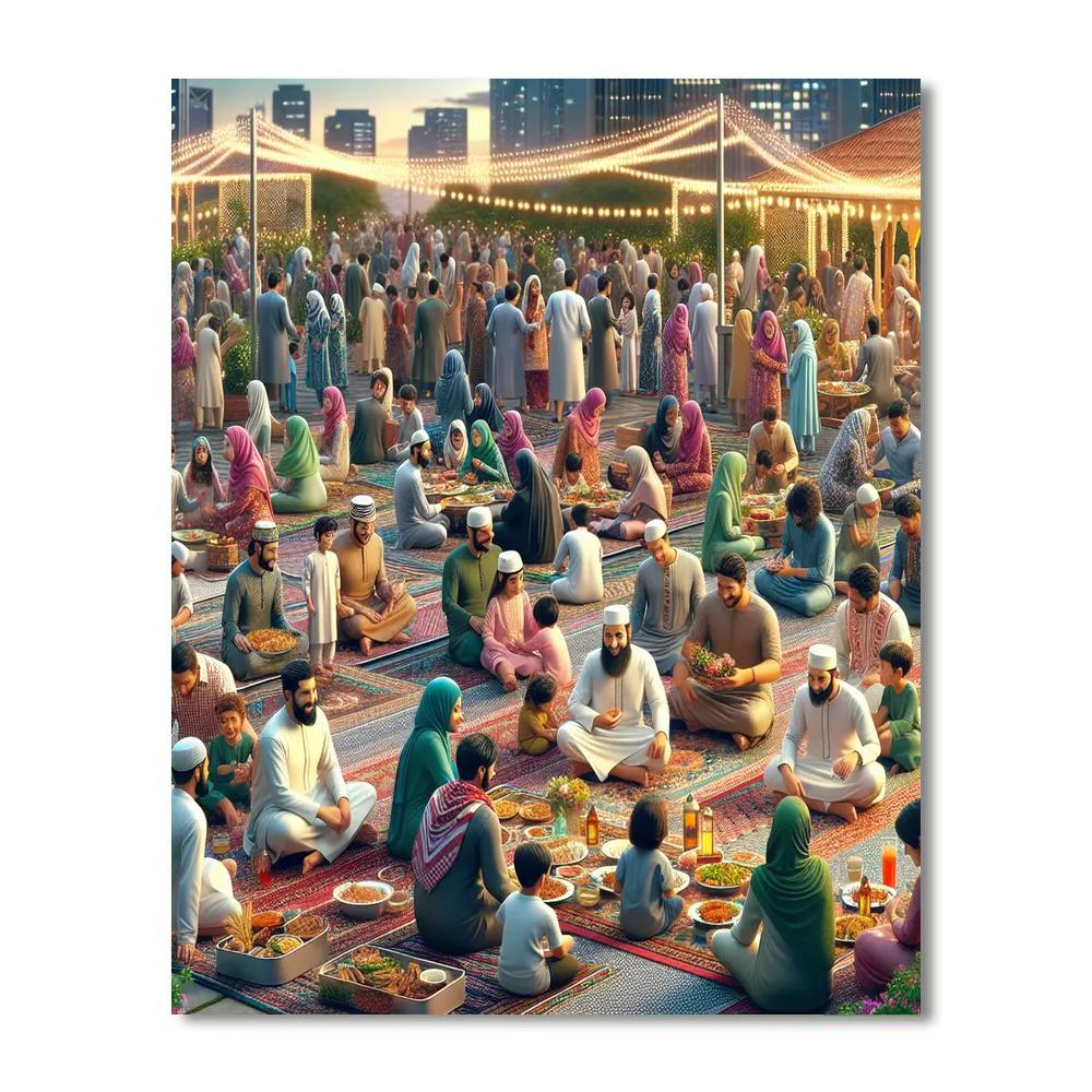 Eid Al-fitr Paint By Numbers