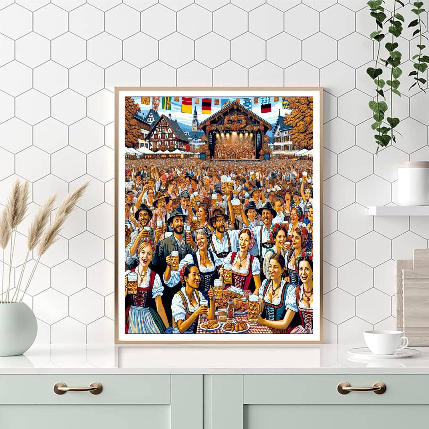 Oktoberfest - Usa Paint By Color