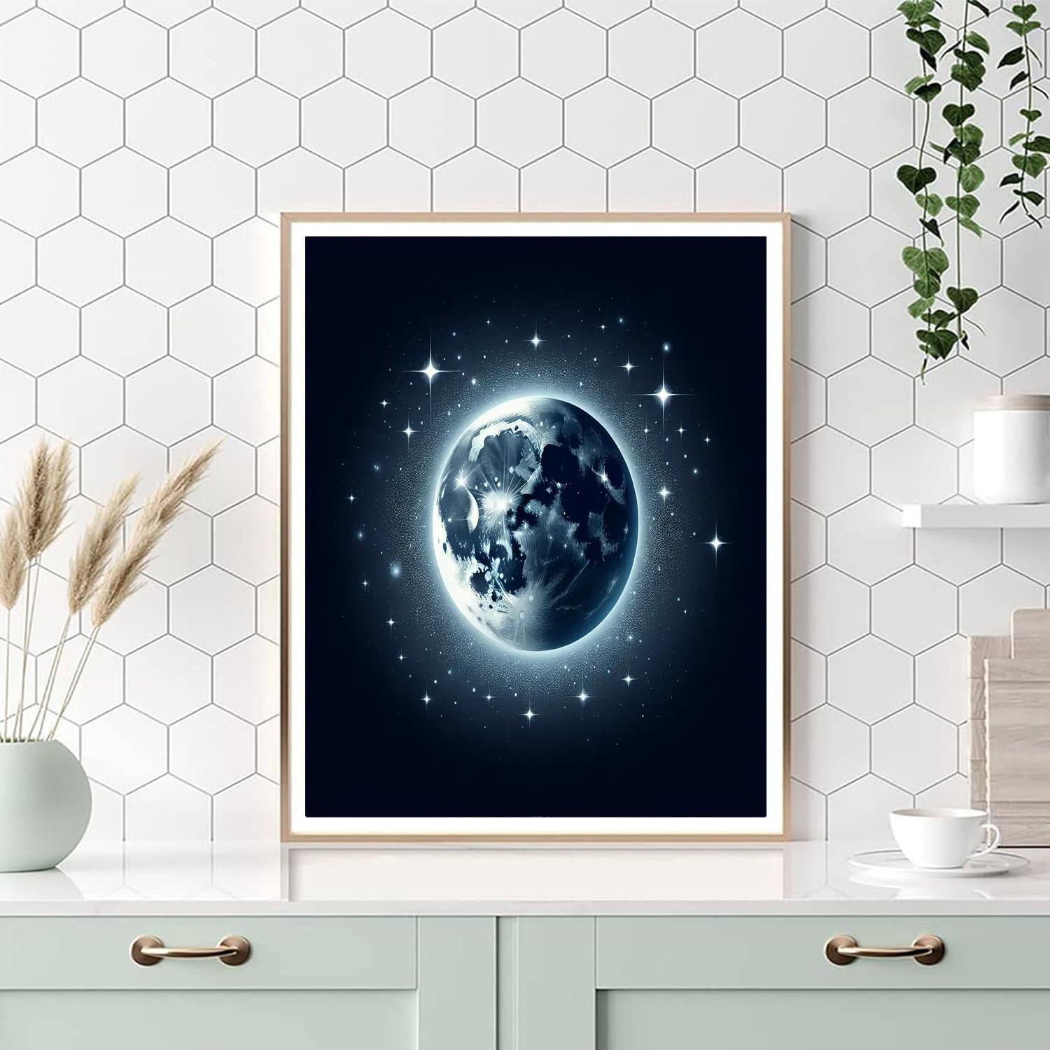 Lunar Eclipse Dreams Paint By Numbers Art