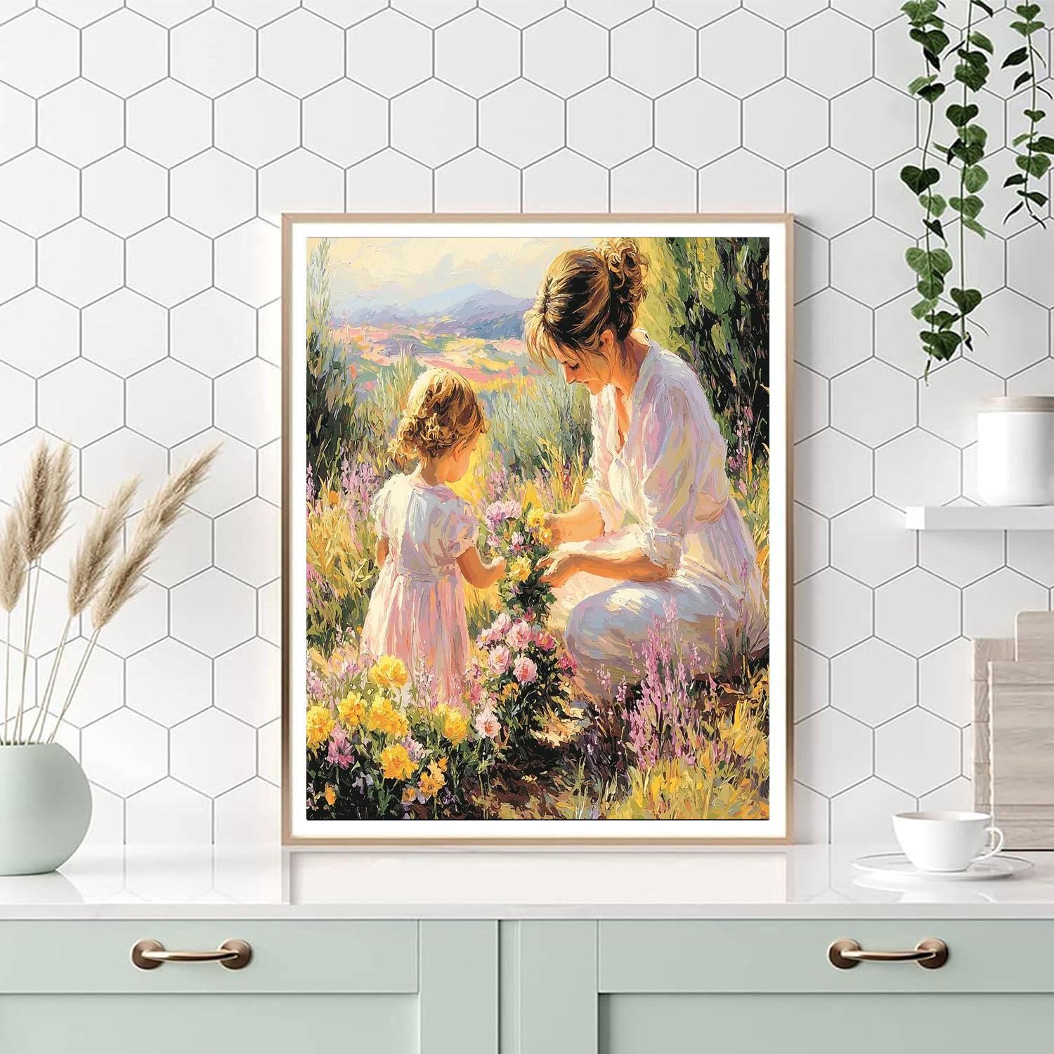 Motherly Garden DIY Paint By Numbers