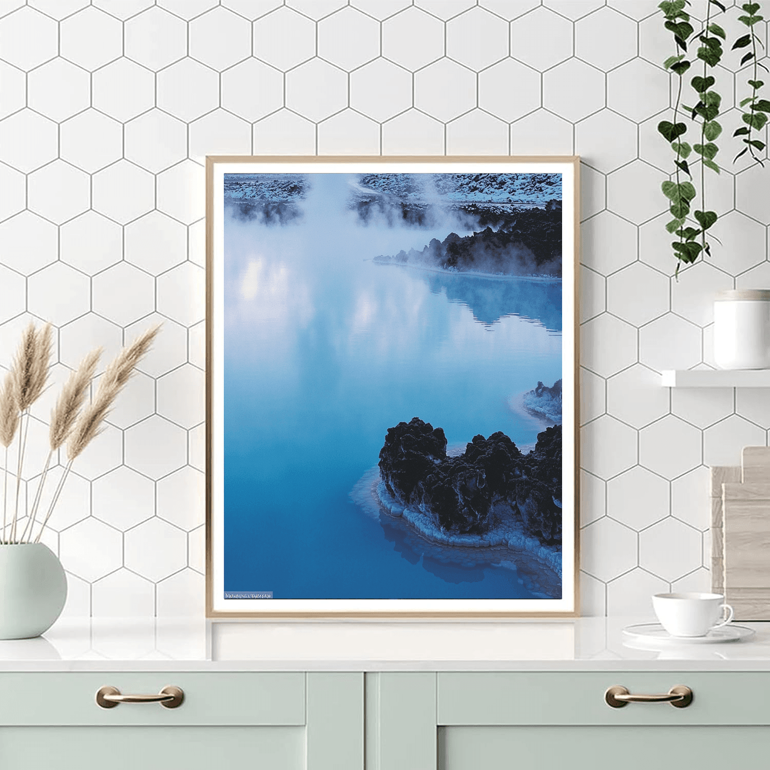 Blue Lagoon, Iceland Numbered Painting Kits