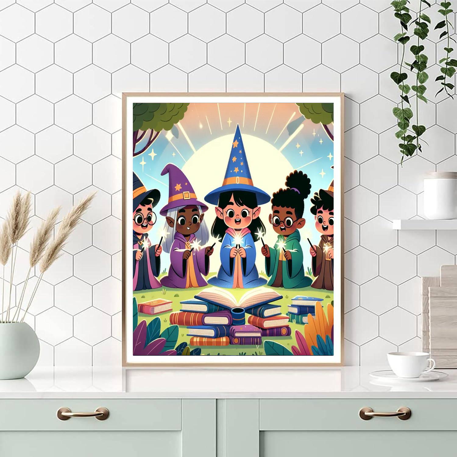 Wizarding World Adventures DIY Paint By Numbers