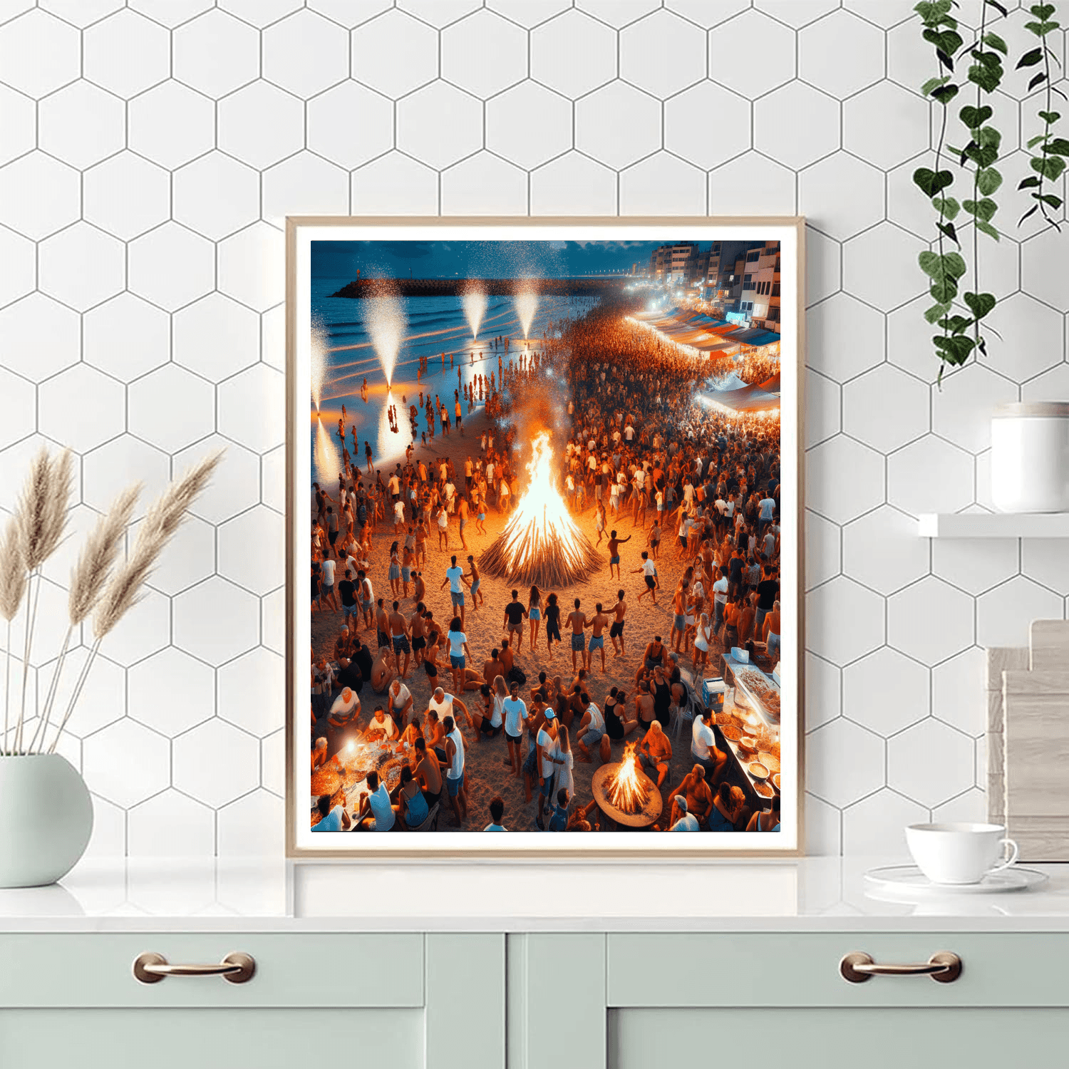 Fiesta De San Juan Painting Number Kit