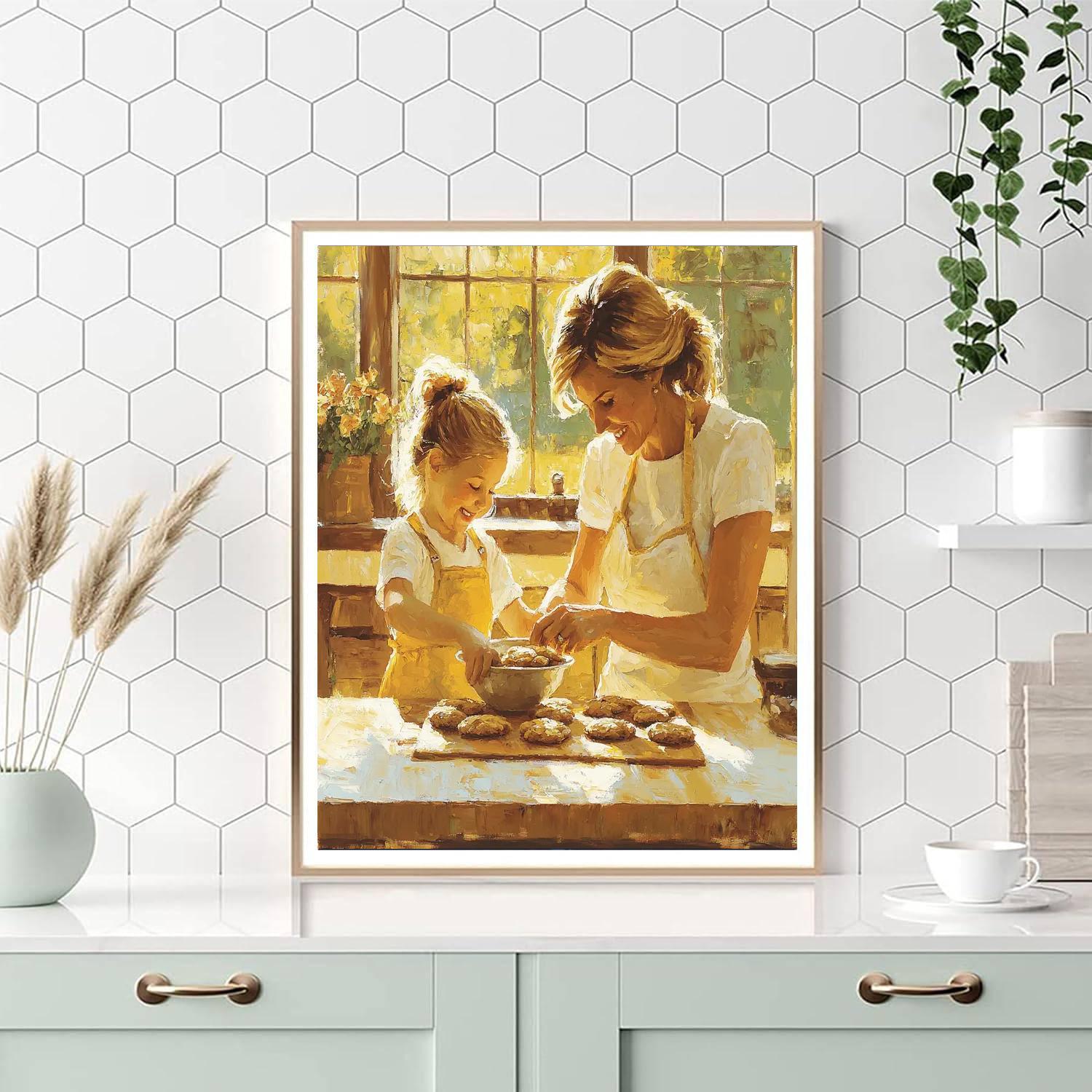 Sweet Bonding Moments Paint By Numbers