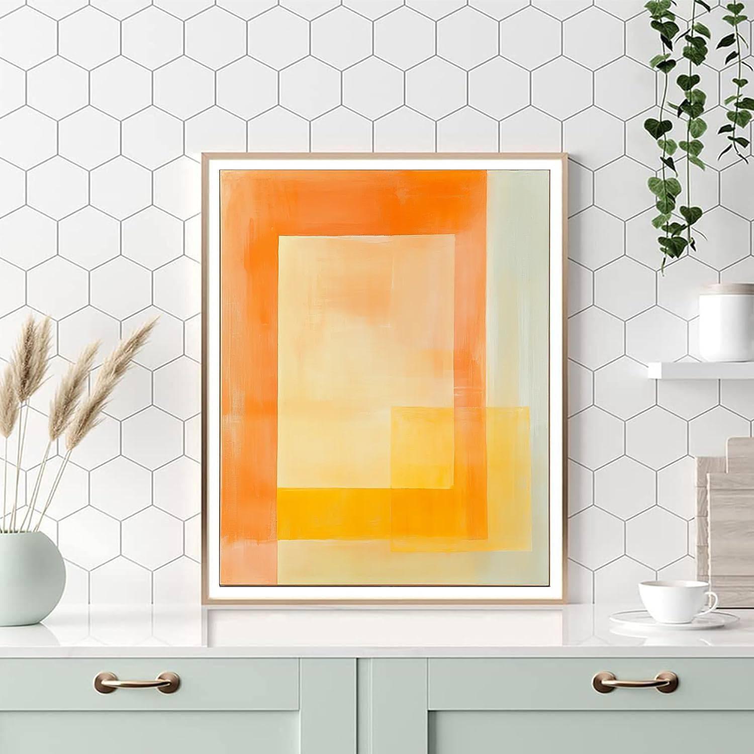 Mark Rothko Inspired Inner Light  Paint By Color