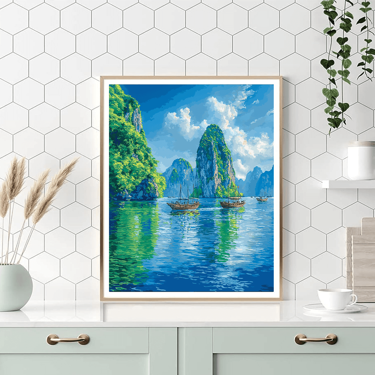 Halong Bay - Vietnam DIY Paint By Numbers