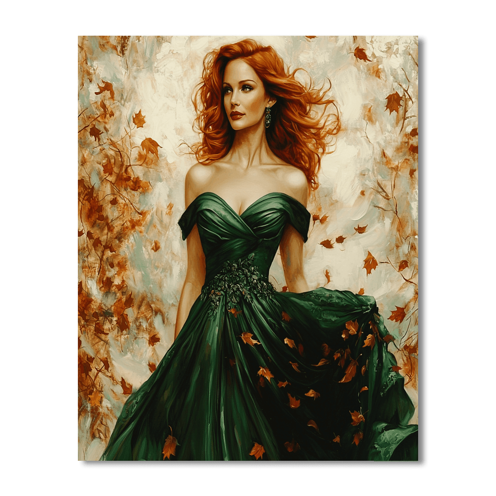 Jessica Chastain: The Vivid Visionary Of Hollywood Numbered Painting Kits