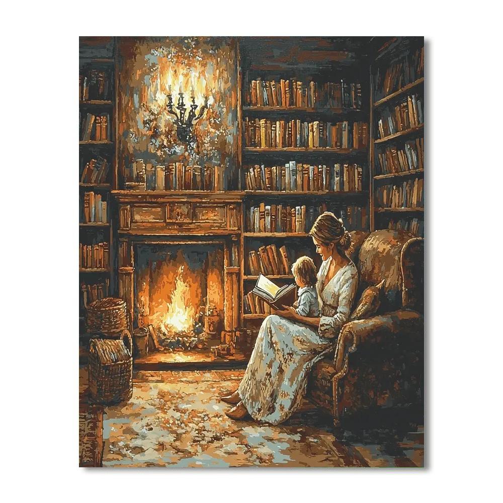 The Gift Of Stories Painting Number Kit