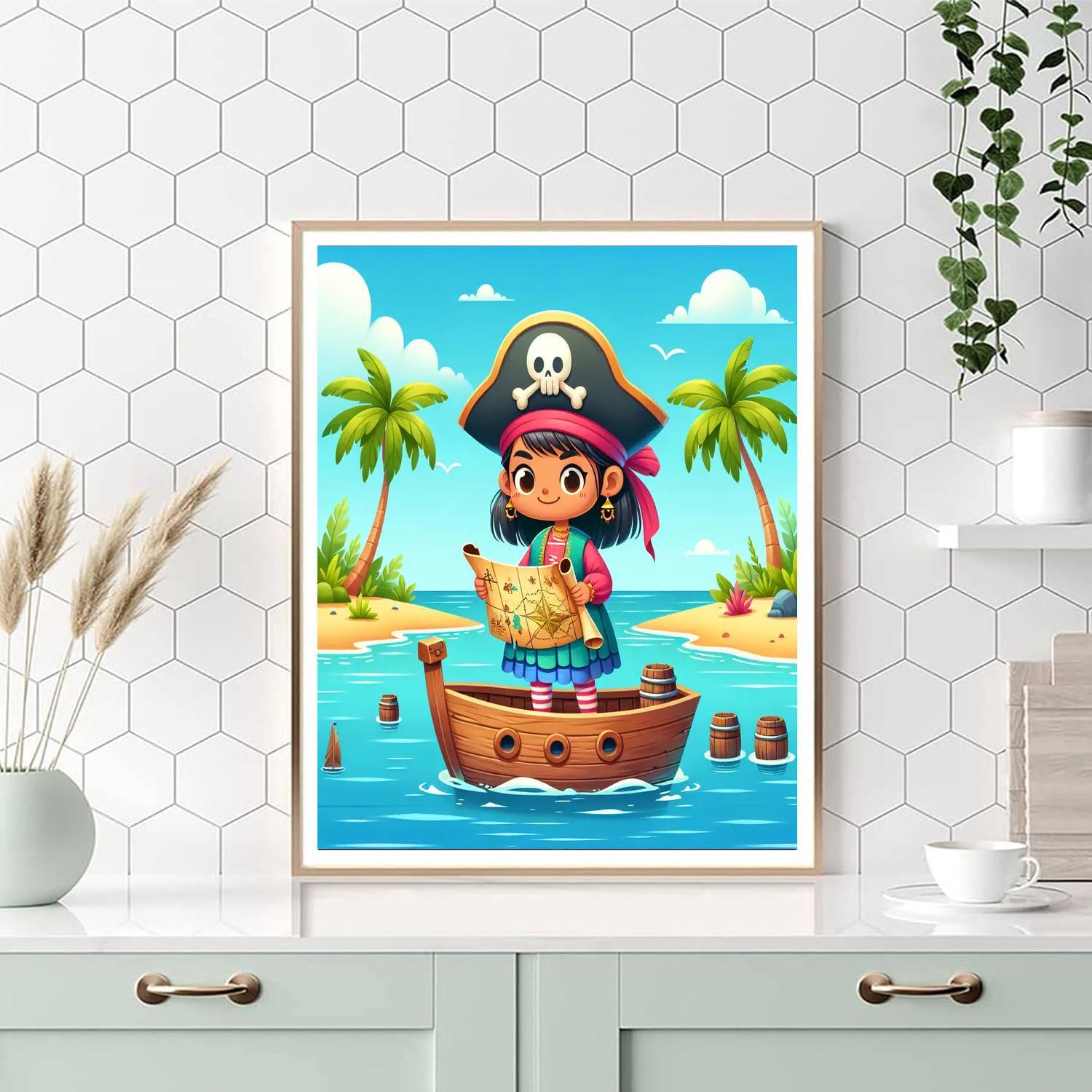 Adventure Pirate Voyage Paint By Numbers Kits