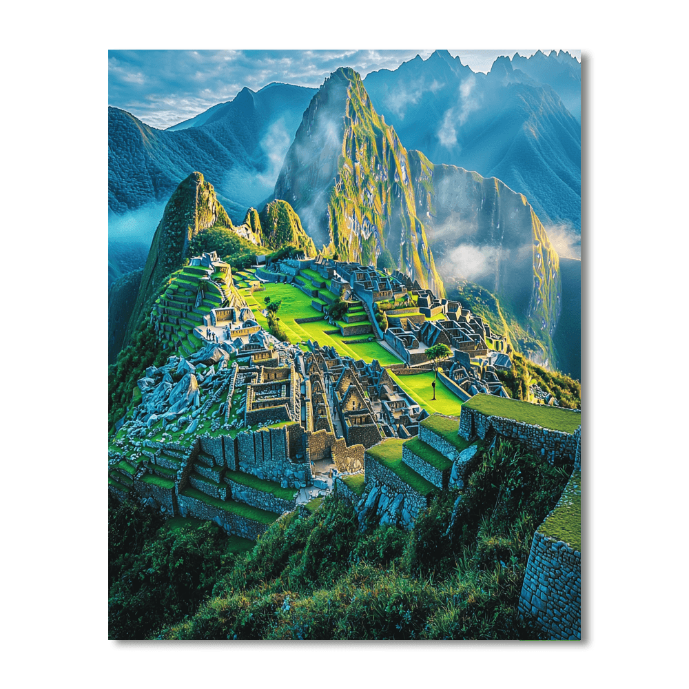 Machu Picchu Paint By Numbers