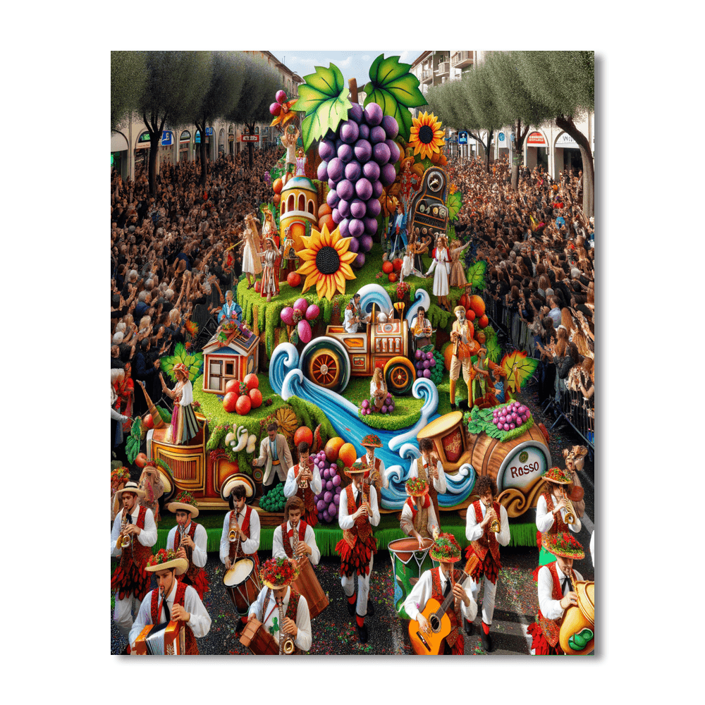 Fiesta De La Vendimia - Argentina Paint By Numbers Art