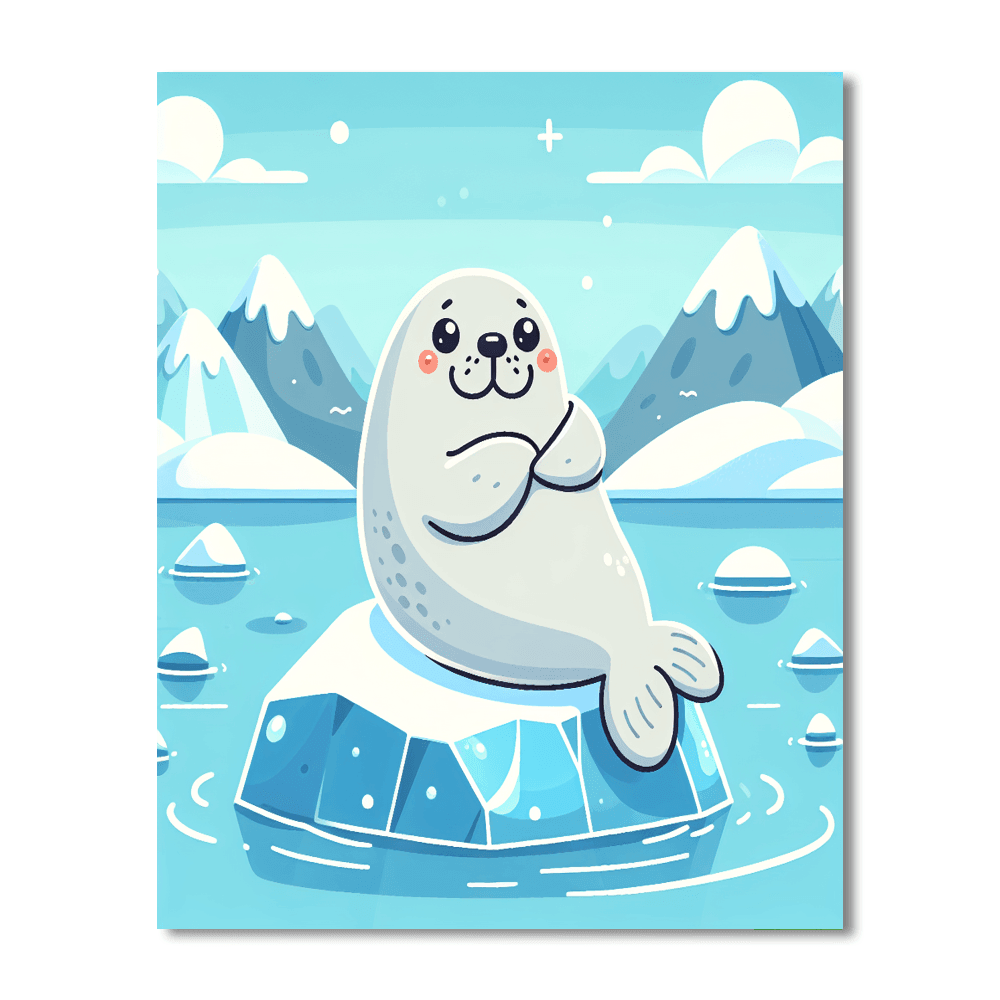 Arctic Wildlife Adventure Paint By Numbers